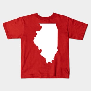 I love Illinois Kids T-Shirt